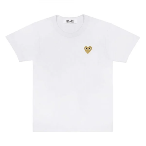 CDG-Play-Basic-T-Shirt-Gold-Emblem-White.png